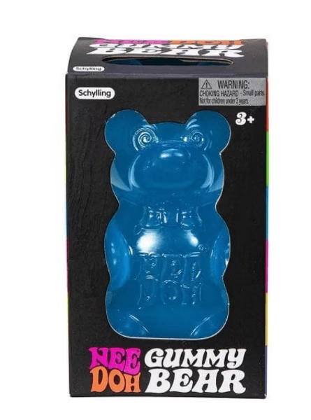 Schylling Trending Gummy Bear Sensory Fidget, Super Squishy Stress, Assorted Colors (1 Random Color) - Walmart.com