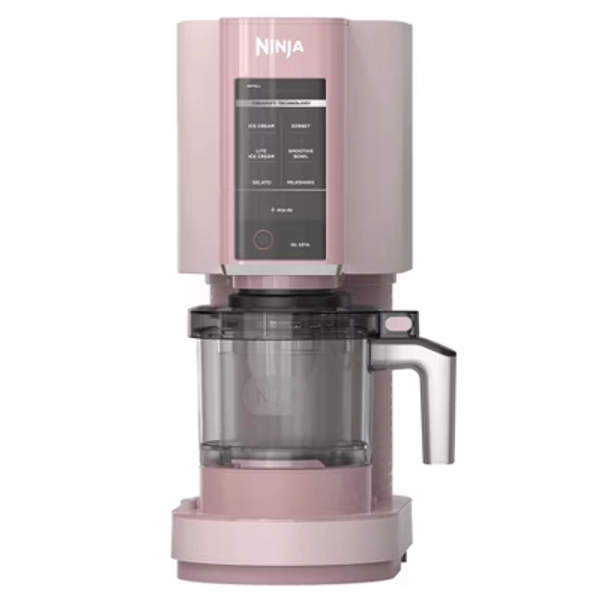 Ninja CREAMi Ice Cream Gelato and Sorbet Maker 7 One-Touch Programs Pink NC301PK