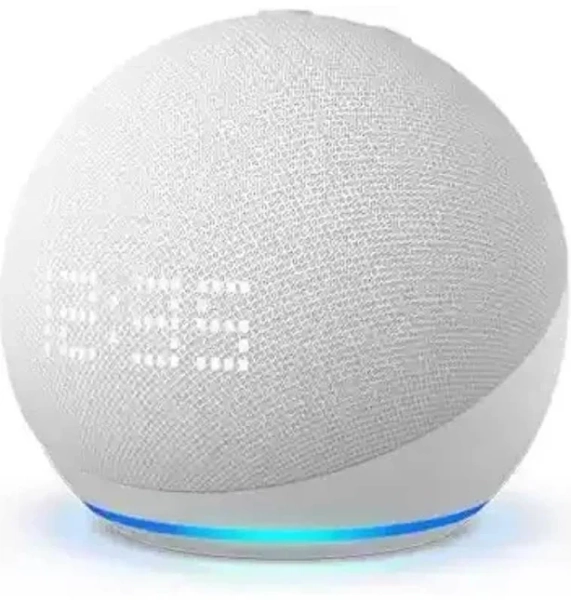 Altavoz Inteligente Con Reloj Y Alexa Nuevo Echo Dot (5a Generación, Lanzado) Con Reloj
