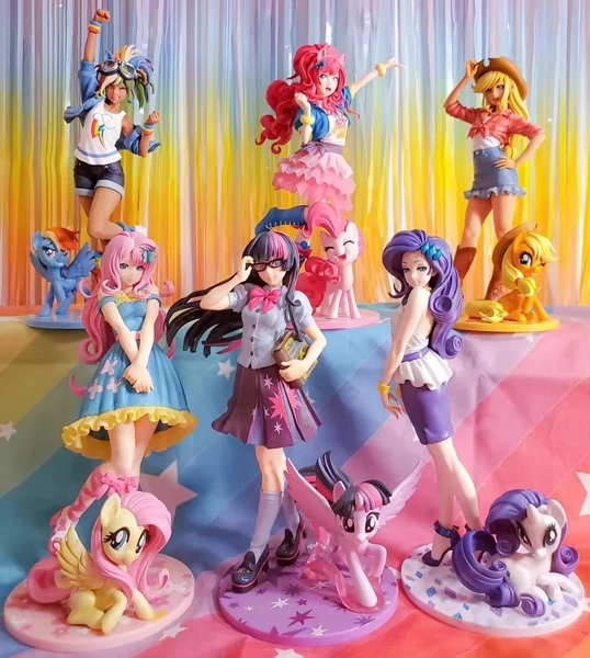 Rainbow Dash Action Figure My Little Pony Bishoujo Princess Statue 23cm Toy New