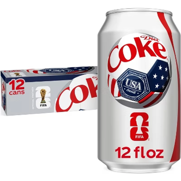 Diet Coke Soda - 12pk/12 fl oz Cans