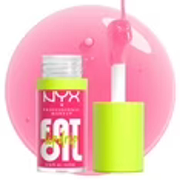 NYX Professional Makeup Fat Oil Lip Drip Hydrating Lip Gloss with Oil Blend, Missed Call, 0.16 fl oz