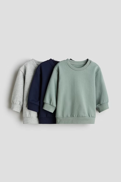 3-pack Cotton Sweatshirts