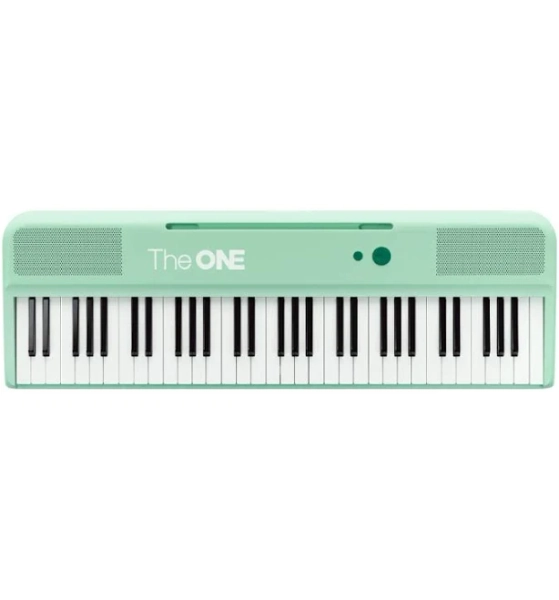 The ONE 61-Key Keyboard Piano Green, Light up Keyboard Piano with Bluetooth for Beginners, Best Beginner Smart Piano Green