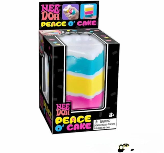 Needoh Nice Schylling Cube Sensory Nice-Sicle Stress Relief Squishy Cube Anti-Anxiety Squeeze