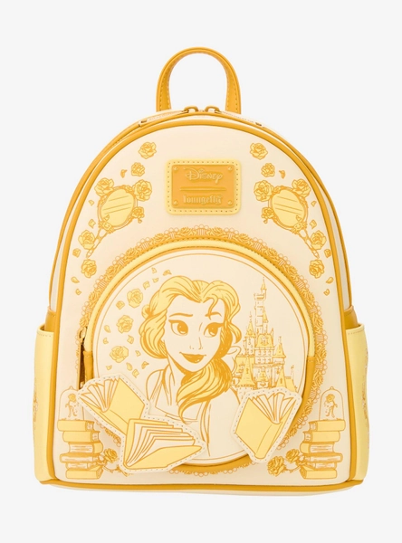 Loungefly Beauty and the Beast Belle Tonal Sketch Portrait Mini Backpack - BoxLunch Exclusive