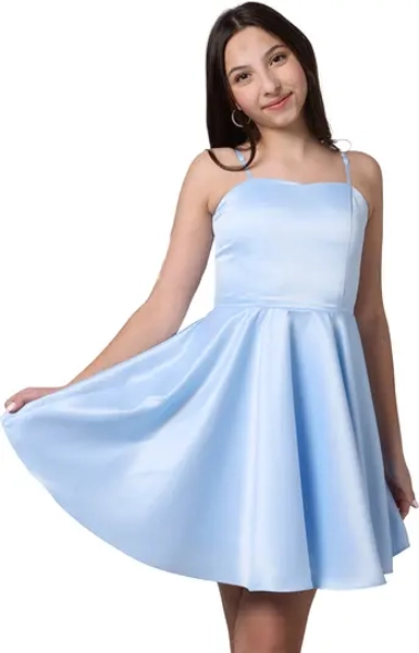 Fit and Flare Party Dress in Longer Length