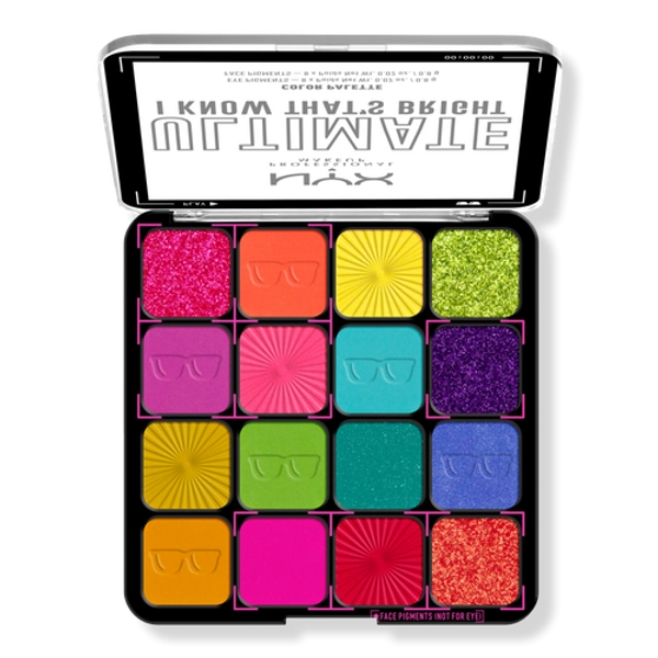Ultimate Color Shadow Palette I Know That's Bright
