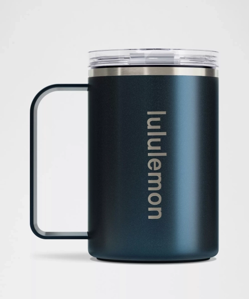 Insulated Mug 12oz - Indochine Blue - ONE SIZE
