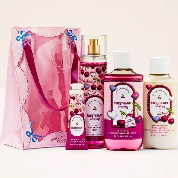 Bath & Body Works Sweetheart Cherry Gift Set
