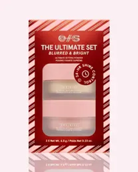 Blurred & Bright Ultimate Setting Powder Duo - 24-Hour Shine Control, Matte Finish