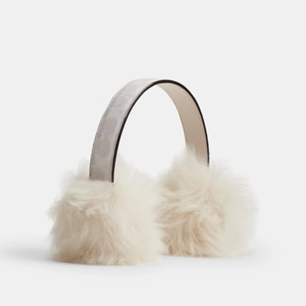 Coach Shearling Earmuffs