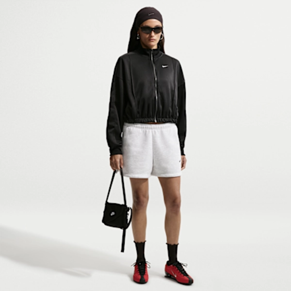 Nike Studio Fleece Medium Weight Women's Mid-Rise Shorts