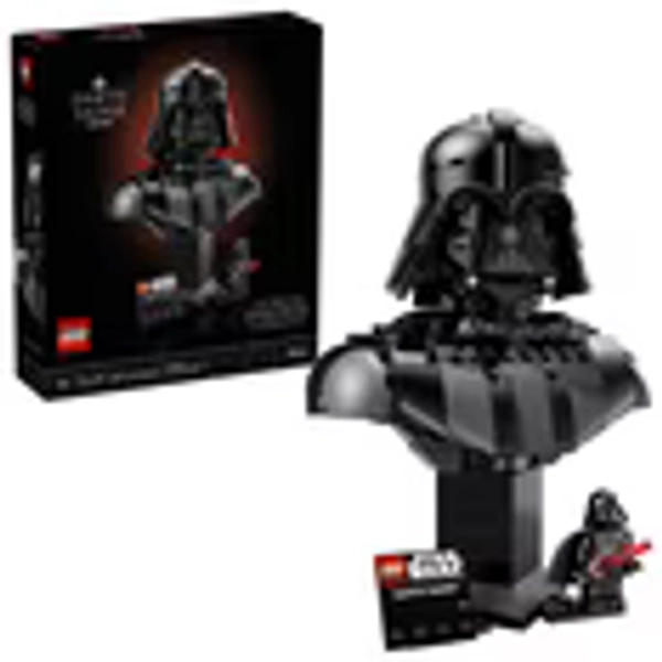 LEGO Star Wars Darth Vader Bust - Collectible Building Set for Adults, Ages 18+ - Star Wars Gift for Men & Women - With Darth Vader Minifigure - Bedroom or Shelf Decor - 75439