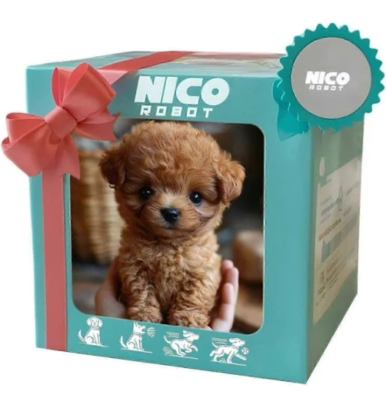Vett (Brown)a My Realistic Robot Puppy Plush Toy That Acts Like A Real Puppy, An Interactive Robotic Dog Gift For Kids.