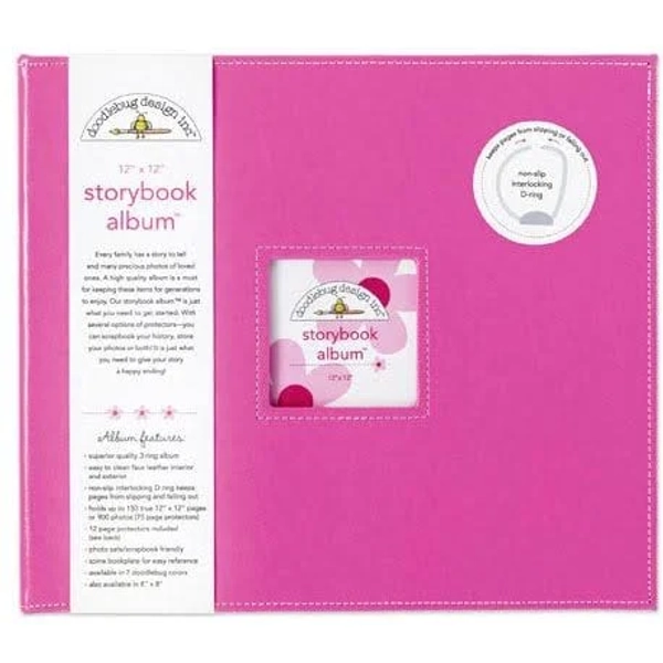 Doodlebug Storybook Album Bubble Gum