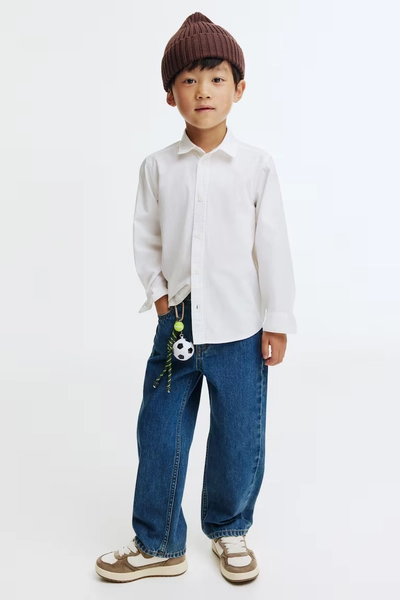 Cotton Shirt - White