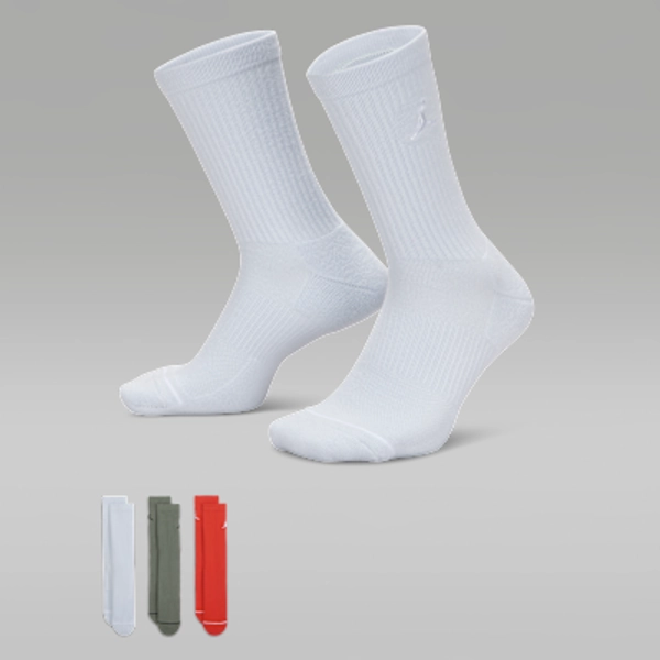 Jordan Cushioned Crew Socks (6 Pairs)