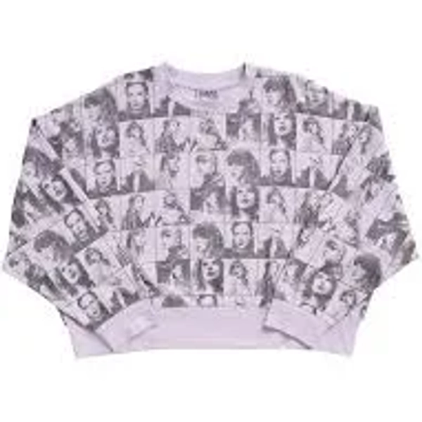 Taylor Swift | The Eras Tour Cropped Lavender Pullover