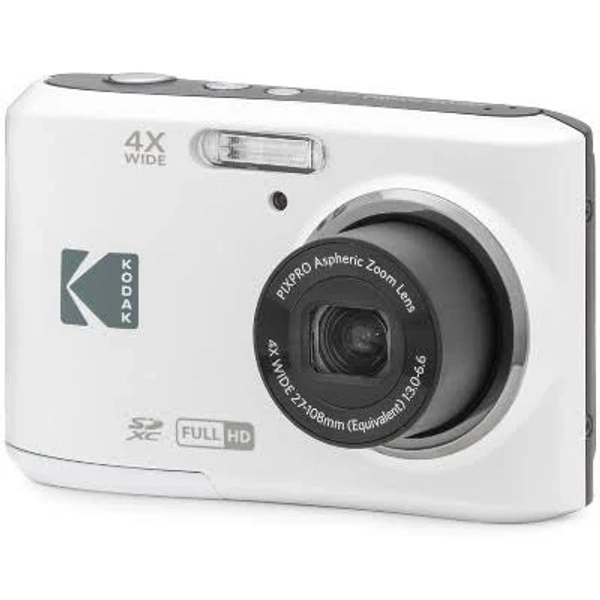 Kodak PIXPRO FZ45 16MP Digital Camera, White, FZ45WH