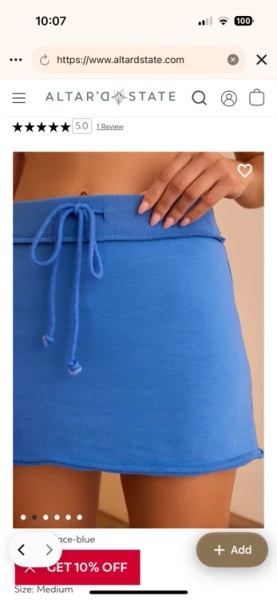 Trackside Mini Skort