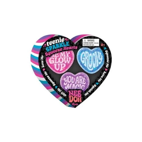 Teenie Sparkle Squeeze Hearts