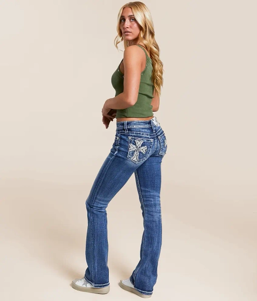 22 K1201 Low Rise Tailored Boot Stretch Jean