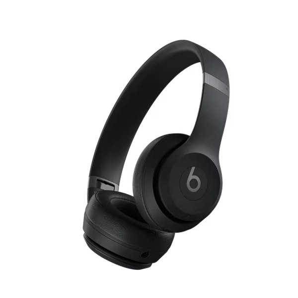 Beats Solo 4, MUW23LL/A, Wireless Bluetooth On-Ear Headphones, Apple & Android Compatible, Headphones, Black, 1 Piece Count, (1 Multipack Quantity)