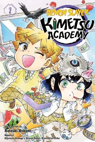 Demon Slayer: Kimetsu Academy, Vol. 2 Volume 2 by Koyoharu Gotouge, Natsuki Hokami | Waterstones