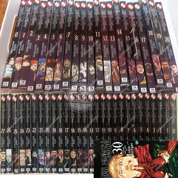 Jujutsu Kaisen Manga NEW Vol. 0-30 [Half/Full Set] English Comic By Gege Akutami