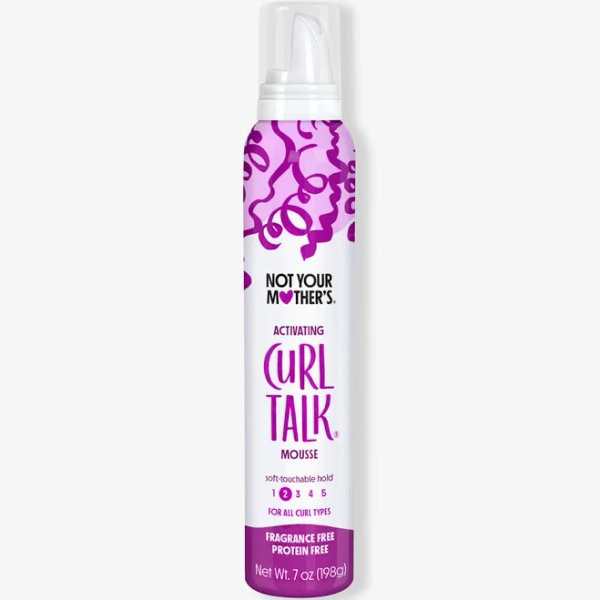 Not Your Mother's Curl Talk Fragrance-Free Curl Activating Hair Mousse