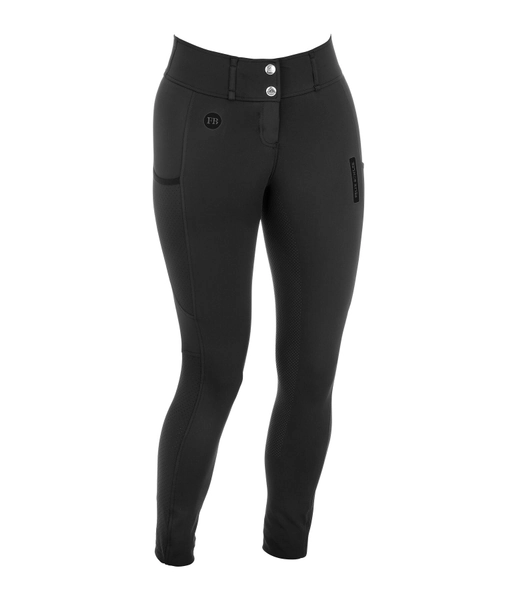 Pantalon d'équitation d'été hybride à fond intégral grip  Samira-Mesh