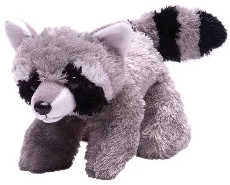 Wild Republic Hug'ems Mini Raccoon Stuffed Animal