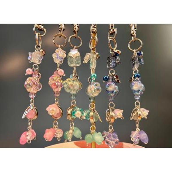 Rain Cloud Keychain