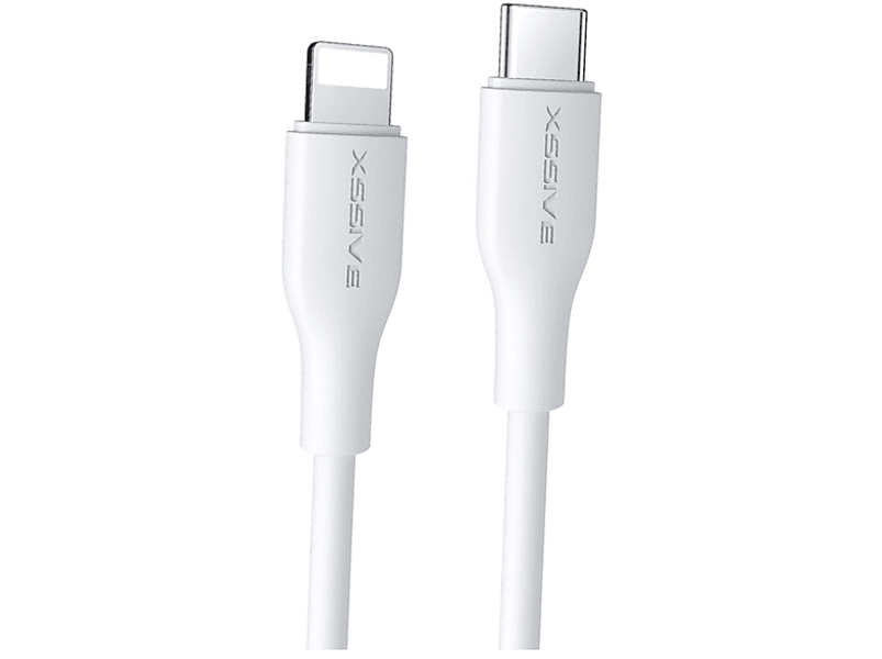 COFI 20W 3 Meter USB-C zu iPhone 2.4A, Ladekabel, Weiß | MediaMarkt