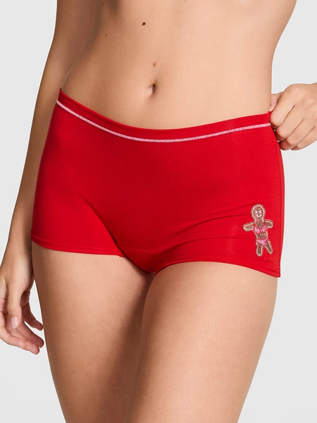 Cotton Dorm Boyshort Panty