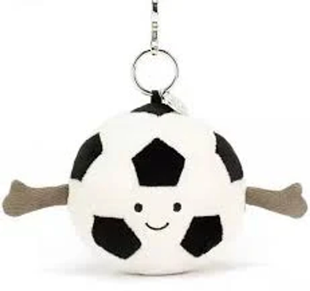 Jellycat Amuseables Soccer Ball Soft Plush Toys Pendant Bag Charm – Keychain HOT