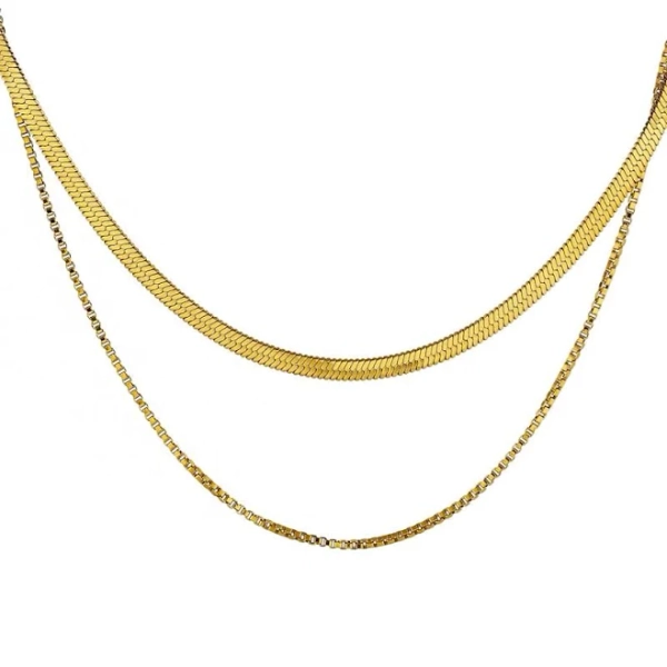 Reggie Double Necklace