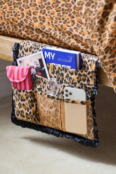 Mariya Ruffle Hanging Bedside Caddy Organizer