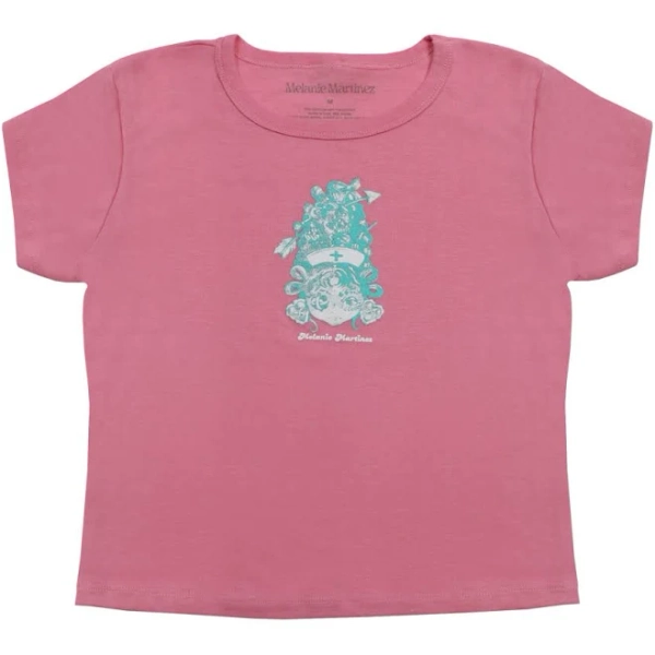 Melanie Martinez Pink Baby Tee