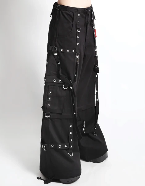 STRAP PANT BLACK