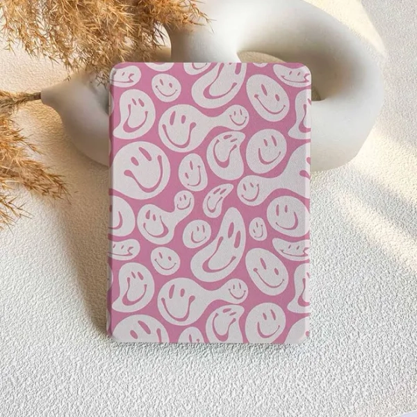Melting Smiley Face Kindle Case