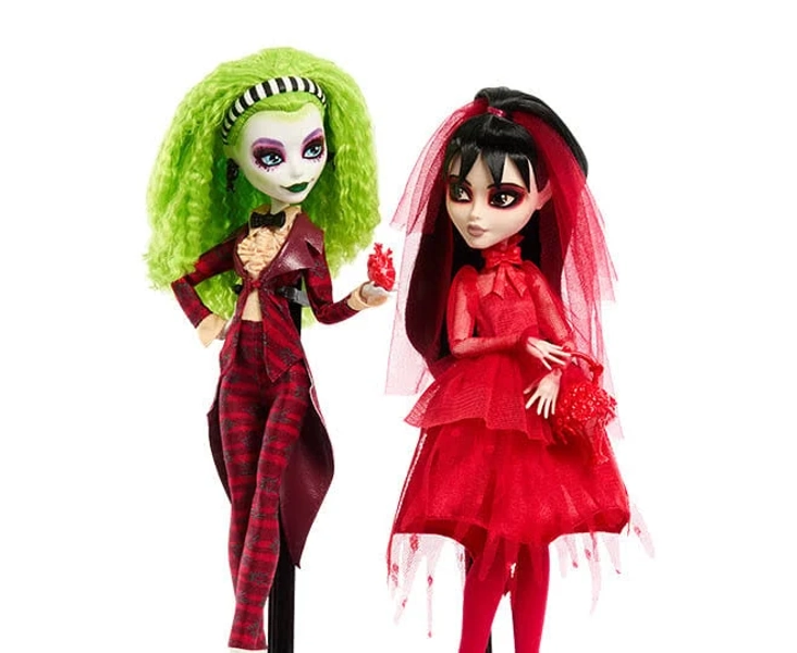 Beetlejuice Monster High Skullector Doll 2-Pack