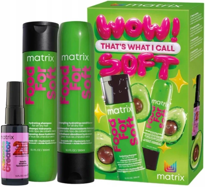 Matrix Food For Soft Zestaw Upominkowy Intensywnie Nawilżający