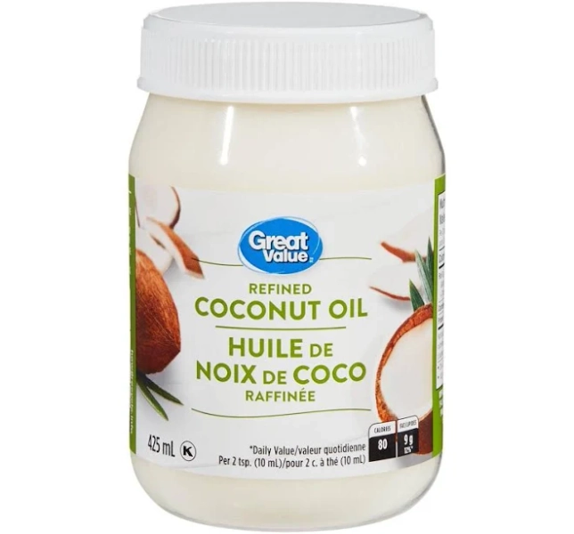 Great Value Refined Coconut Oil