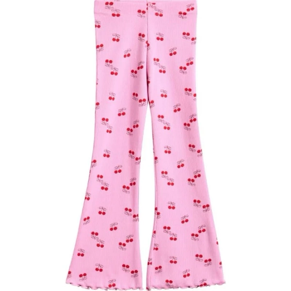 Girls Next 1 Pack Rib Flare Leggings