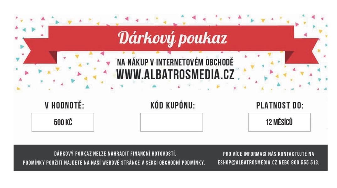 Dárkový poukaz 500,- Kč