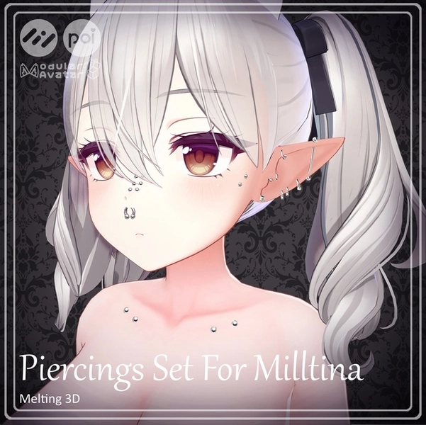 Ear,Face and Body Piercing for Milltina/ミルティナ - melting - BOOTH