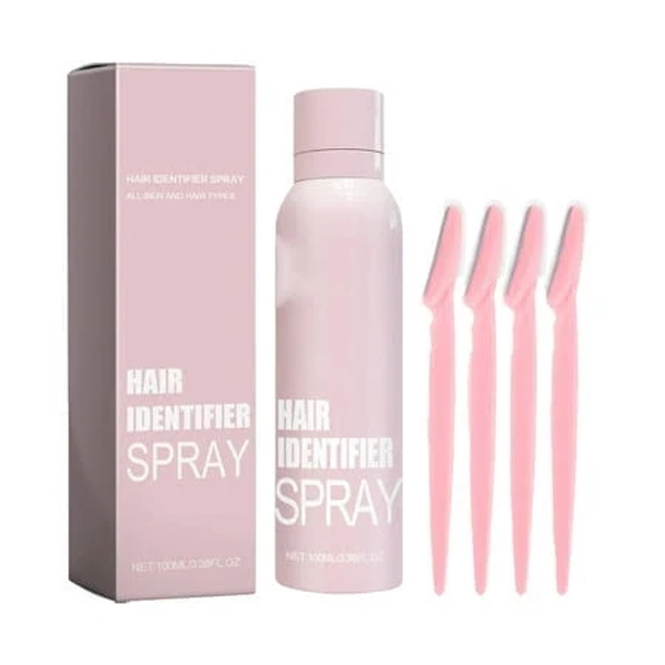 Dr.pedi Hair Identifier Spray for Face Shaving, Dermaplane Face Shaving Spray with Moisturizing Care, Hair Identifier Spray for Dermaplaning, Size: 1