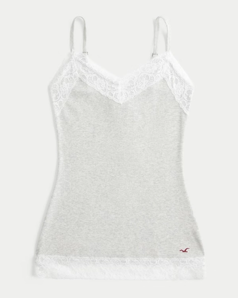 Lace Trim Layering Cami